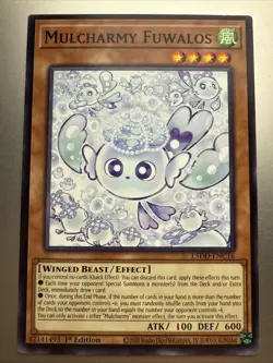 Mulcharmy Fuwalos L5DD-ENC16 Legendary 5d's Decks 1st Edition - Image 1