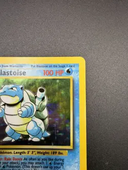 Pokemon TCG Blastoise 002/102 Base Set Holo - Image 5