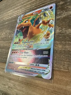 Charizard VSTAR 018/172 Ultra Rare Brilliant Stars Pokemon Card NM-MINT - Image 3