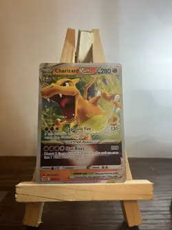Pokemon TCG Charizard VSTAR Holo Ultra Rare Card 018/172 Brilliant Stars - Image 1