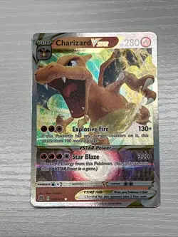 Pokemon TCG Charizard VSTAR Brilliant Stars Ultra Rare Card 018/172 NM Condition - Image 1