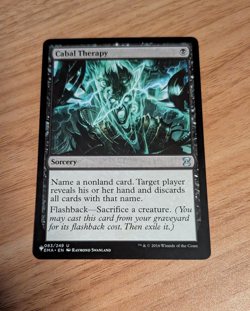 MTG Cabal Therapy The List NM - Image 1