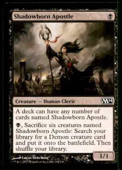 MTG Shadowborn Apostle LP Light Play Magic 2014 [5138] - Image 1
