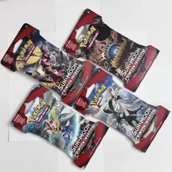 Pokemon Sun & Moon Crimson Invasion English Four (4) Sleeved Booster Packs - Image 1