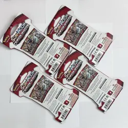Pokemon Sun & Moon Crimson Invasion English Four (4) Sleeved Booster Packs - Image 2