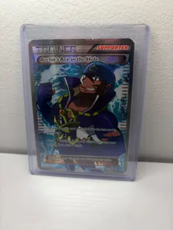 Pokemon Archie's Ace in the Hole XY Primal Clash 157/160 Full Art Holo Rare - HP - Image 1