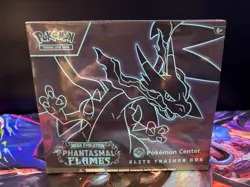 Pokemon TCG Phantasmal Flames Pokemon Center PC ETB - Image 1