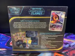 Pokemon TCG Phantasmal Flames Pokemon Center PC ETB - Image 3