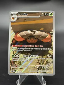 Crustle - 186/182 - Destined Rivals - Illustration Rare - NM - Pokemon TCG - Image 1