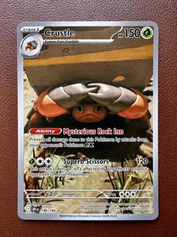 Crustle 186/182 - Illustration Rare - Destined Rivals - Pokemon TCG - Image 1