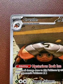Crustle 186/182 - Illustration Rare - Destined Rivals - Pokemon TCG - Image 2