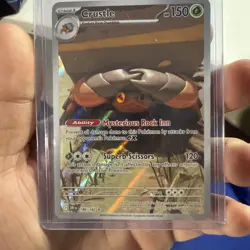 Pokemon TCG - Crustle 186/182 - Destined Rivals - Illustration Rare - Image 3