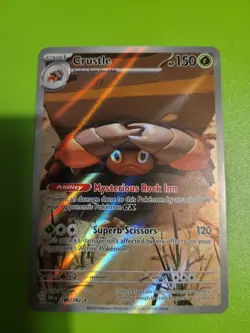 Crustle #186/182 [DRI] EN - Pokemon TCG Destined Rivals Illustration Rare - Image 1