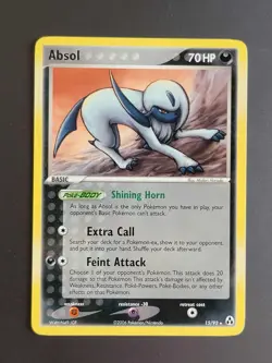 Absol 15/92 Non Holo Rare EX Legend Maker Pokemon Card 2006 LP - Image 1