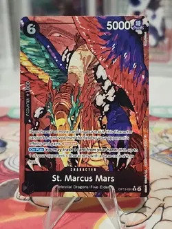 St. Marcus Mars (Alternate Art) OP13-091 Carrying On His Will Foil - Image 2