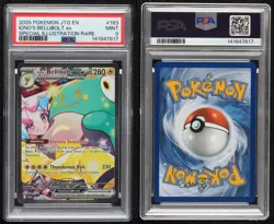 Iono's Bellibolt ex Special Illustration Rare Pokemon Journey Together JTG PSA 9 - Image 3