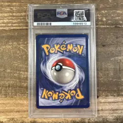 1999 Pokemon Jungle Set No Symbol Error Holo Kangaskhan #5 PSA 8 NM-MINT - Image 3