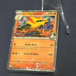 Ethan’s Typhlosion 034/182 Destined Rivals Prerelease Deck SEALED & STAMPED!! - Image 1