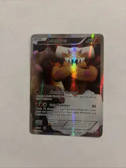 Landorus BW43 Pokemon TCG Black Star Black & White Promo Full Art Holo Card LP - Image 1