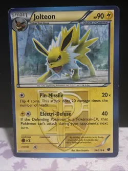 Pokemon TCG Jolteon (Team Plasma) 34/116 Plasma Freeze Regular Uncommon - Image 1