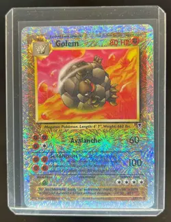 2002 Pokemon Legendary Collection Golem Reverse Holo #24/110 - Image 1