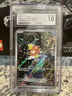 Magikarp #203/193 Paldea Evolved Illustration Rare Holo Pokemon, CGC 10 Gem Mint - Image 2