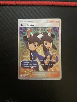Pokemon TCG: Tate & Liza 166/168 Full Art Trainer Celestial Storm NM - Image 1