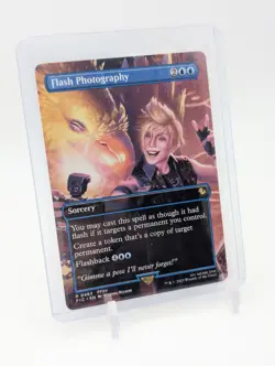 MTG - Flash Photography - Borderless Regular #463 Commander: Final Fantasy NM - Image 1