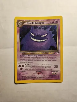 Dark Gengar - 6/105 - Pokemon Neo Destiny Unlimited Holo Rare Card WOTC Played - Image 1