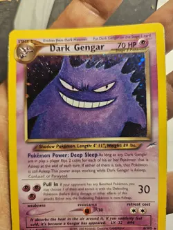 Dark Gengar - 6/105 - Pokemon Neo Destiny Unlimited Holo Rare Card WOTC Played - Image 3