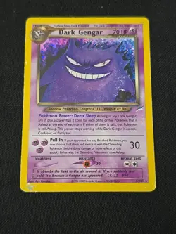 Dark Gengar 6/105 Neo Destiny Holo Rare Pokemon TCG WOTC Vintage 2002 HP - Image 1