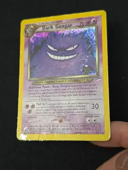 Dark Gengar 6/105 Neo Destiny Holo Rare Pokemon TCG WOTC Vintage 2002 HP - Image 2