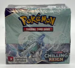 Pokemon TCG Sword & Shield Chilling Reign Booster Box SEALED (36 Packs Total) - Image 1