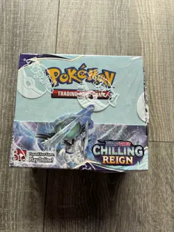 Pokemon TCG Chilling Reign Sword & Shield Booster Box 36 Packs English Sealed 820650818462 - Image 1