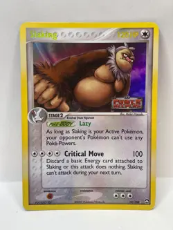 Slaking Pokemon TCG EX Power Keepers 13/108 Reverse Holo Rare MP - Image 1