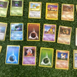Lot Of 23 Pokemon TCG Base Set Cards /64 Trainer Energy More - Image 5