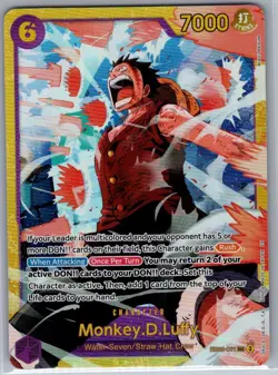 Monkey.D.Luffy EB02-061 SEC English PRB02 - One Piece Card - NM - Image 1