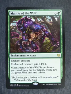 Mantle of the Wolf - Mtg Magic Cards #2KN - Image 1