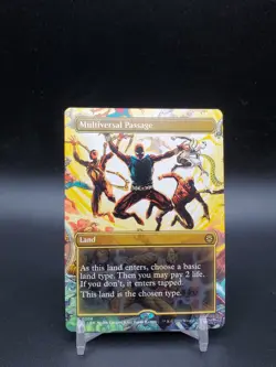 Multiverse Passage Spider Man Borderless NM MTG - Image 1