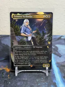 Estinien Varlineau (Borderless) (Chocobo Track Foil) Commander: Final Fantasy... - Image 1