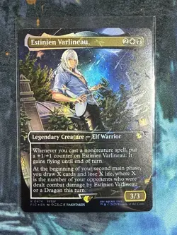 Estinien Varlineau (Borderless) (Chocobo Track Foil) Commander: Final Fantasy... - Image 3