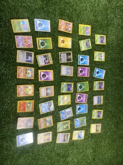 Lot Of 39 Pokemon TCG Base Set Cards /64 Trainer Energy More - Image 3
