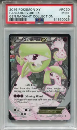 Pokemon X & Y Generations Radiant Collection RC30 Gardevoir Ex PSA 9 - Image 1