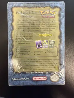 Pokemon Trading Card Game EX Hidden Legends Wish Maker Theme Deck NEW SEALED! - Image 2