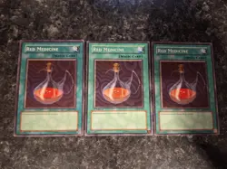 3X Red Medicine LOB-054 - Yugioh Yu Gi Oh! 3 Playset Mixed - Image 1