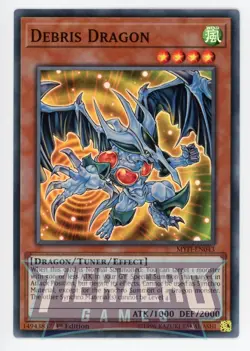 Yugioh Debris Dragon MYFI-EN043 Super Rare 1st Edition NM/LP - Image 1