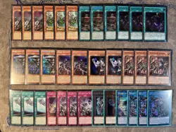 Yugioh! FULL Scareclaw Deck Core Tri-Heart Visas Starfrost Samsara - Image 1