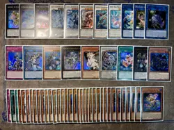 Yugioh Complete Mermail Atlantean Deck! Abyssrhine Poseidra Abyssgaios Neptabyss - Image 1