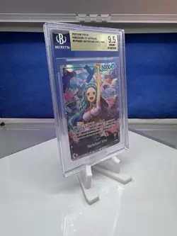 One Piece Kingdoms Of Intrigue Nefeltari Vivi Op04-001 BGS 9.5 Alt Art - Image 2