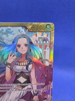One Piece Kingdoms of Intrigue Nefeltari Vivi OP04-118 Secret Rare SEC NM - Image 4